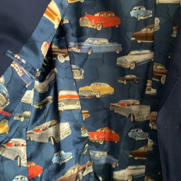 Blue Blazer sz L Worn Few Times - Picture 4 of 8